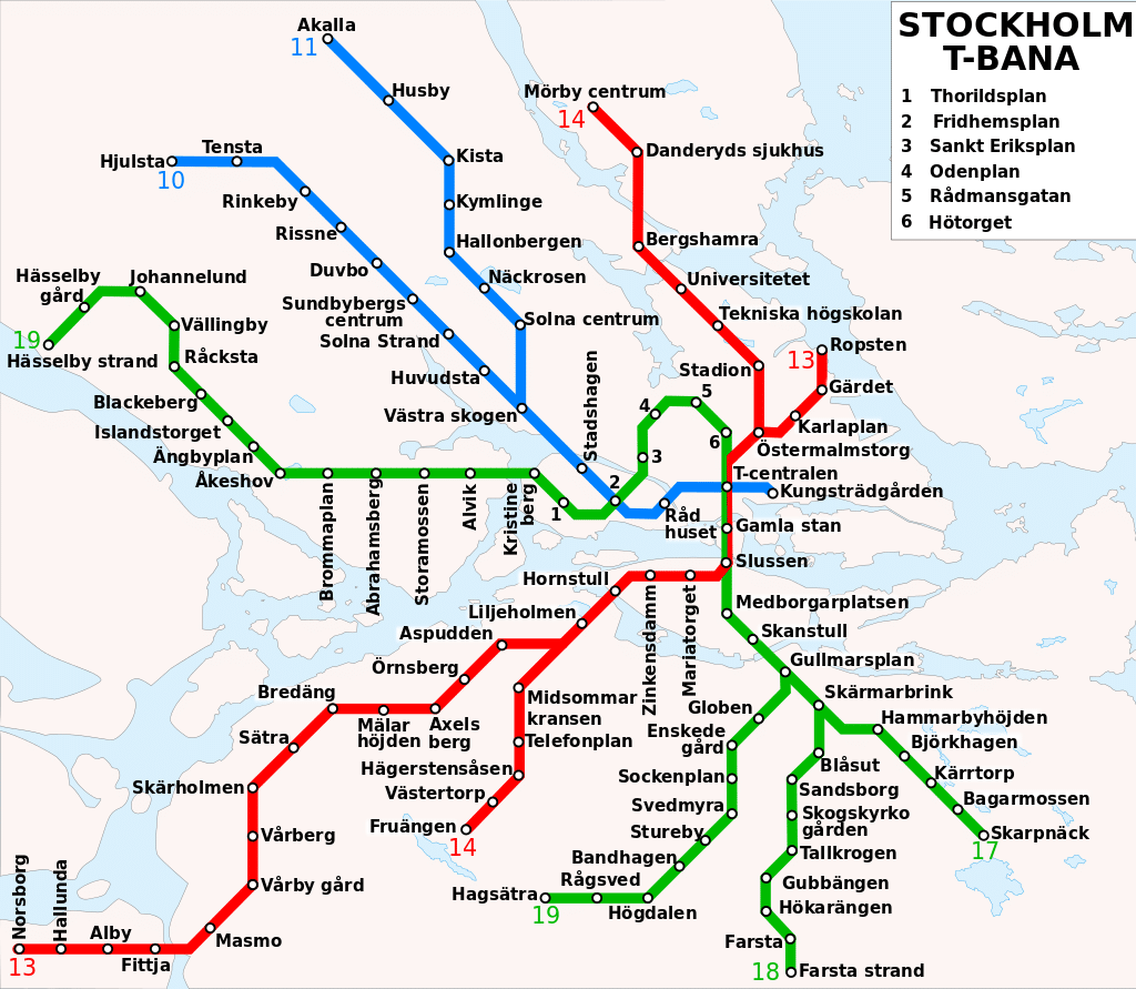 stockholm metro tour