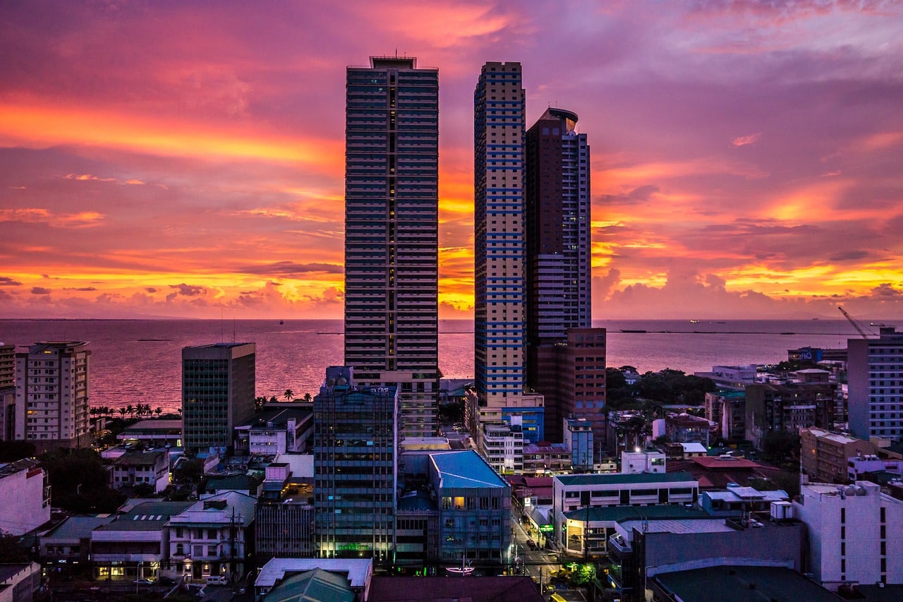 Metro city Manila - Capital city of Philippines