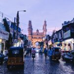 trek 820 single track women's Morning street in Hyderabad