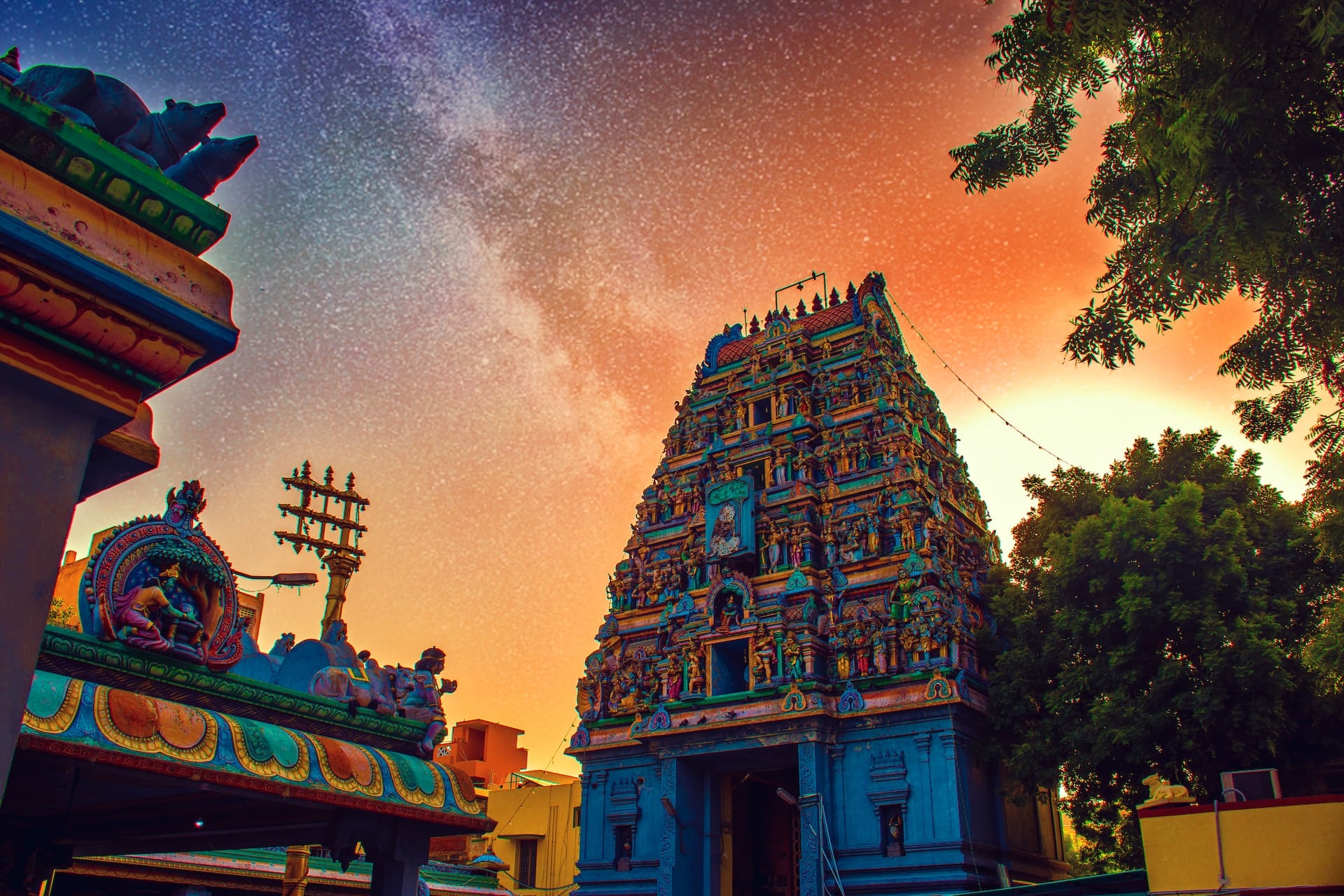 Chennai, Tamil Nadu, India - local architecture